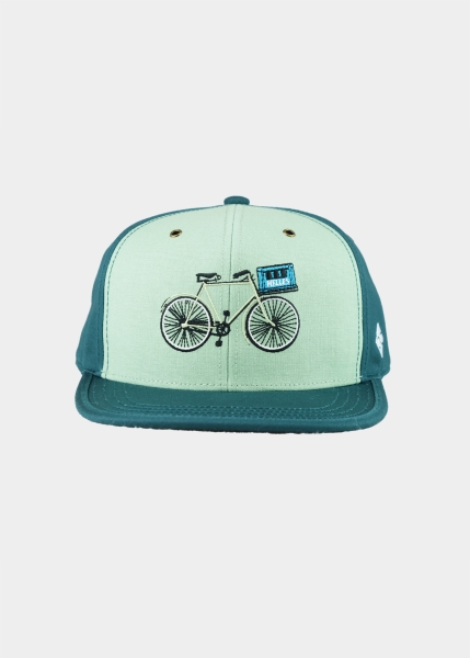 Cap "Expresslieferdienst" - dunkelgrün (Snapback)